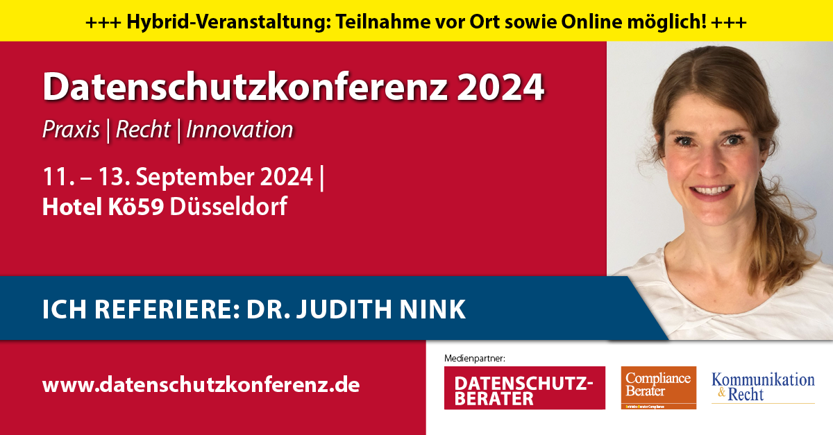 Datenschutzkonferenz vom 12. bis 13. September 2024 in Düsseldorf